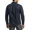 CQR Men’s Long Sleeve Tactical Shirts, Ripstop Military Work Shirts, UPF 50+ Breathable Button Down Outdoor Hiking Shirt(Metro Operator Navy)