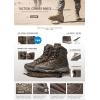 CQR Men’s Military Tactical Boots, Lightweight 6 Inches Hiking Combat Boot Durable Breathable Outdoor Work Motorcycle Footwear(Patrol 6 – Zip Dark Brown)