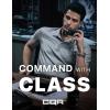 CQR Men’s Polo Shirts, Tactical Short Sleeve Golf Performance Shirts, Lightweight Dry Fit UPF 50+ Pique(Commander Light Grey)