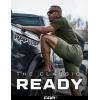 CQR Men’s Polo Shirts, Tactical Short Sleeve Golf Performance Shirts, Lightweight Dry Fit UPF 50+ Pique(Frost Basic Army Green)