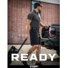 CQR Men’s Polo Shirts, Tactical Short Sleeve Golf Performance Shirts, Lightweight Dry Fit UPF 50+ Pique(Frost Basic Charcoal)