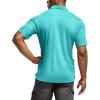 CQR Men’s Polo Shirts, Tactical Short Sleeve Golf Performance Shirts, Lightweight Dry Fit UPF 50+ Pique(Frost Essential Aqua Blue)