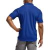 CQR Men’s Polo Shirts, Tactical Short Sleeve Golf Performance Shirts, Lightweight Dry Fit UPF 50+ Pique(Frost Essential Cobalt Blue)