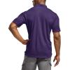 CQR Men’s Polo Shirts, Tactical Short Sleeve Golf Performance Shirts, Lightweight Dry Fit UPF 50+ Pique(Frost Essential Purple)
