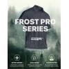 CQR Men’s Polo Shirts, Tactical Short Sleeve Golf Performance Shirts, Lightweight Dry Fit UPF 50+ Pique(Frost Pro Charcoal)