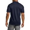 CQR Men’s Polo Shirts, Tactical Short Sleeve Golf Performance Shirts, Lightweight Dry Fit UPF 50+ Pique(Frost Pro Police Navy)