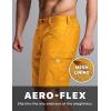 CQR Men’s Quick Dry Stretch Hiking Cargo Shorts, Lightweight Water Resistant Tactical Casual, Golf & Outdoor with Pockets(Rocky Amber)