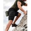 CQR Men’s Quick Dry Stretch Hiking Cargo Shorts, Lightweight Water Resistant Tactical Casual, Golf & Outdoor with Pockets(Rocky Black)
