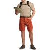 CQR Men’s Quick Dry Stretch Hiking Cargo Shorts, Lightweight Water Resistant Tactical Casual, Golf & Outdoor with Pockets(Rocky Burnt Orange)