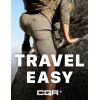 CQR Men’s Quick Dry Stretch Hiking Cargo Shorts, Lightweight Water Resistant Tactical Casual, Golf & Outdoor with Pockets(Routine Sandstorm)