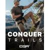 CQR Men’s Quick Dry Stretch Hiking Cargo Shorts, Lightweight Water Resistant Tactical Casual, Golf & Outdoor with Pockets(Shendo Trail W/Belt Cougar)