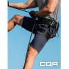 CQR Men’s Quick Dry Stretch Hiking Cargo Shorts, Lightweight Water Resistant Tactical Casual, Golf & Outdoor with Pockets(Shendo Trail W/Belt Navy)
