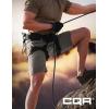 CQR Men’s Quick Dry Stretch Hiking Cargo Shorts, Lightweight Water Resistant Tactical Casual, Golf & Outdoor with Pockets(Shendo Trail W/Belt Sage)