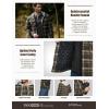 CQR Men’s Quilted Lined Flannel Hooded Shirt Jacket, Soft Warm Long Sleeve Outdoor Cotton Plaid Shirt Jackets(Quilted Lined Hickory Green)
