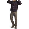 CQR Men’s Quilted Lined Flannel Hooded Shirt Jacket, Soft Warm Long Sleeve Outdoor Cotton Plaid Shirt Jackets(Stealth Woods Night)
