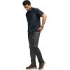 CQR Men’s Short Sleeve Tactical Shirts, UPF 50+ Ripstop Military Work Shirts, Breathable Button Down Outdoor Hiking Shirt(Metro Operator Navy)