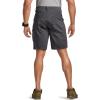 CQR Men’s Stretch Utility Shorts, Lightweight Quick Dry Casual Shorts, Hiking Golf Cargo Shorts with Zipper Pockets(Sedona Charcoal)