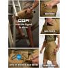 CQR Men’s Stretch Utility Shorts, Lightweight Quick Dry Casual Shorts, Hiking Golf Cargo Shorts with Zipper Pockets(Sedona Golden Oak)
