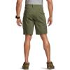 CQR Men’s Stretch Utility Shorts, Lightweight Quick Dry Casual Shorts, Hiking Golf Cargo Shorts with Zipper Pockets(Sedona Soil Green)