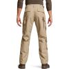 CQR Men’s Tactical Combat Cargo Pants, Water Resistant Ripstop, Military Outdoor Hiking Work Apparel(Khaki)
