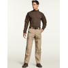 CQR Men’s Tactical Combat Cargo Pants, Water Resistant Ripstop, Military Outdoor Hiking Work Apparel(Khaki)