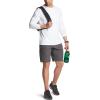 CQR Men’s UPF50+ Sun Protection Shirts, Quick Dry Long Sleeve Rash Guard, Athletic Running Workout Fishing Cooling Shirts(Basic White)