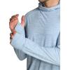 CQR Men’s UPF50+ Sun Protection Shirts, Quick Dry Long Sleeve Rash Guard, Athletic Running Workout Fishing Cooling Shirts(Protector Hoodie Ocean)