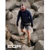 CQR Men’s UPF50+ Sun Protection Shirts, Quick Dry Long Sleeve Rash Guard, Athletic Running Workout Fishing Cooling Shirts(Protector Hoodie Operator Navy)