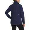 CQR Women’s Twill All Cotton Flannel Shirt Jacket, Soft Long Sleeve Shirts, Corduroy Lined Outdoor Shirt Jackets(Twill Field Jacket Navy Green)