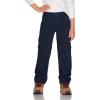 CQR Kids Youth Hiking Cargo Pants, UPF 50+ Quick Dry Convertible Zip Off Pants, Outdoor Camping Pants(Convertible Navy)