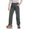 CQR Kids Youth Hiking Cargo Pants, UPF 50+ Quick Dry Convertible Zip Off Pants, Outdoor Camping Pants(Shenah Trek Carbon Grey)