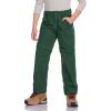 CQR Kids Youth Hiking Cargo Pants, UPF 50+ Quick Dry Convertible Zip Off Pants, Outdoor Camping Pants(Shenah Trek Jade Green)