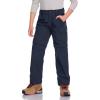 CQR Kids Youth Hiking Cargo Pants, UPF 50+ Quick Dry Convertible Zip Off Pants, Outdoor Camping Pants(Shenah Trek Pristine Navy)