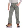 CQR Kids Youth Hiking Cargo Pants, UPF 50+ Quick Dry Convertible Zip Off Pants, Outdoor Camping Pants(Shenah Trek Sage)