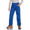 CQR Kids Youth Hiking Cargo Pants, UPF 50+ Quick Dry Convertible Zip Off Pants, Outdoor Camping Pants(Shenah Trek Santorini Blue)