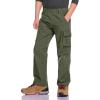 CQR Kids Youth Hiking Cargo Pants, UPF50+ Quick Dry Outdoor Camping Pants(Shenah Trail Army Green)