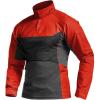 CQR Men’s Combat Shirt Tactical 1/4 Zip Long Sleeve Military BDU Shirts Camo EDC Top with Pockets(Raider Pro Rescue Orange)