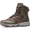 CQR Men’s Military Tactical Boots, Lightweight 6 Inches Hiking Combat Boot Durable Breathable Outdoor Work Motorcycle Footwear(Patrol 6 – Zip Dark Brown)