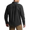 CQR Men’s 100% All Cotton Button Down Flannel Shirts, Long Sleeve Brushed Warm Soft Casual Outdoor Plaid Shirt(Corduroy Coal Black)