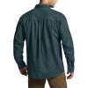 CQR Men’s 100% All Cotton Button Down Flannel Shirts, Long Sleeve Brushed Warm Soft Casual Outdoor Plaid Shirt(Corduroy Forest Green)