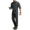 CQR Men’s 100% All Cotton Button Down Flannel Shirts, Long Sleeve Brushed Warm Soft Casual Outdoor Plaid Shirt(Corduroy Grey)