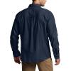 CQR Men’s 100% All Cotton Button Down Flannel Shirts, Long Sleeve Brushed Warm Soft Casual Outdoor Plaid Shirt(Corduroy Midnight Navy)
