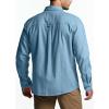 CQR Men’s 100% All Cotton Button Down Flannel Shirts, Long Sleeve Brushed Warm Soft Casual Outdoor Plaid Shirt(Corduroy Peacock Blue)