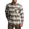 CQR Men’s 100% All Cotton Button Down Flannel Shirts, Long Sleeve Brushed Warm Soft Casual Outdoor Plaid Shirt(Plaid Affogato)