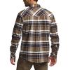 CQR Men’s 100% All Cotton Button Down Flannel Shirts, Long Sleeve Brushed Warm Soft Casual Outdoor Plaid Shirt(Plaid Aged Barrel)
