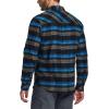 CQR Men’s 100% All Cotton Button Down Flannel Shirts, Long Sleeve Brushed Warm Soft Casual Outdoor Plaid Shirt(Plaid Forest Oasis)
