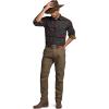 CQR Men’s 100% All Cotton Button Down Flannel Shirts, Long Sleeve Brushed Warm Soft Casual Outdoor Plaid Shirt(Plaid Woodlot)