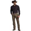CQR Men’s 100% All Cotton Button Down Flannel Shirts, Long Sleeve Brushed Warm Soft Casual Outdoor Plaid Shirt(Plaid Woods Night)