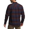 CQR Men’s 100% All Cotton Button Down Flannel Shirts, Long Sleeve Brushed Warm Soft Casual Outdoor Plaid Shirt(Plaid Woods Night)