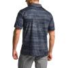 CQR Men’s Polo Shirt, Long Sleeve Tactical Shirts, Outdoor UPF 50+ Pique Shirt, Dry Fit Lightweight Golf Shirts(Frost Essential Scale Charcoal)